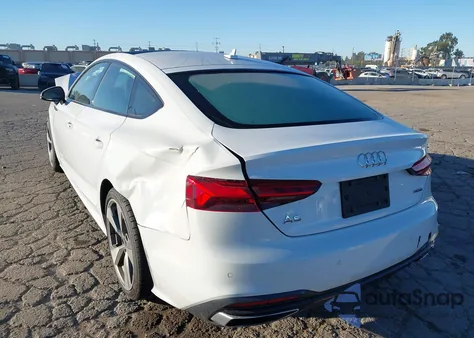 2020 Audi A5 Sportback Premium Plus 45 Tfsi Quattro S Tronic из США, поврежденный, VIN WAUCNCF59LA011626